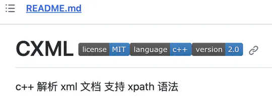 Cxml: A C++ XML parser tool